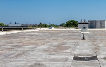Knotting commercial flat roofing
